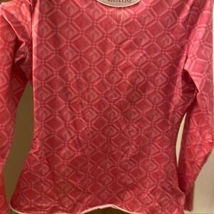 Marine Serre Pink Printed Top